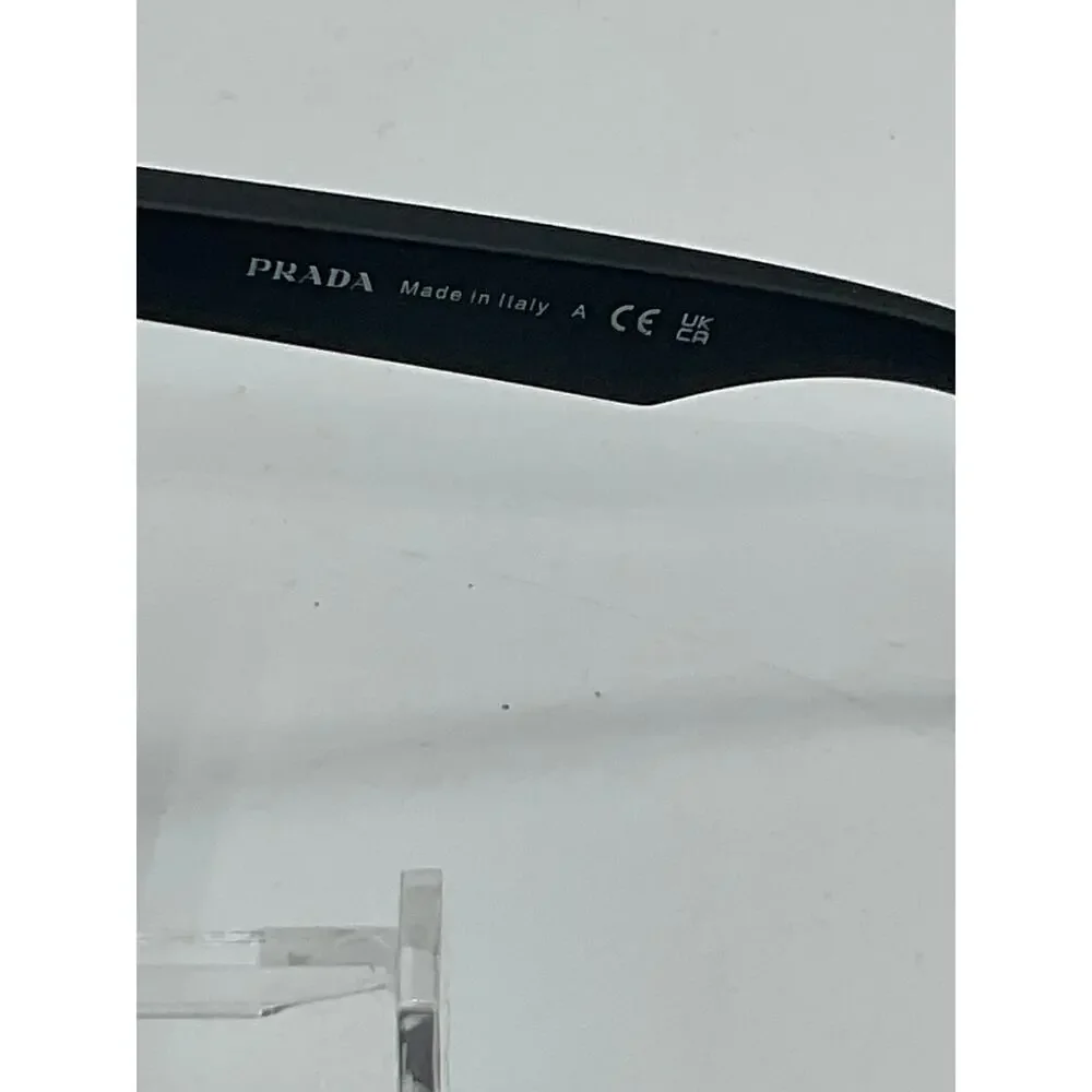 PRADA Sunglasses, SPS 55Y Matte Black/Silver